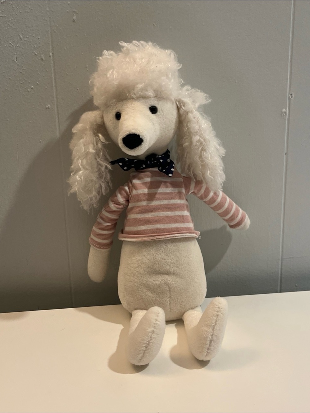 Jellycat Beatnik Buddy Poodle Dog Puppy - Retired & Rare